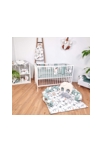 Housse de matelas à langer 70x50cm Safari, Sevira Kids 3