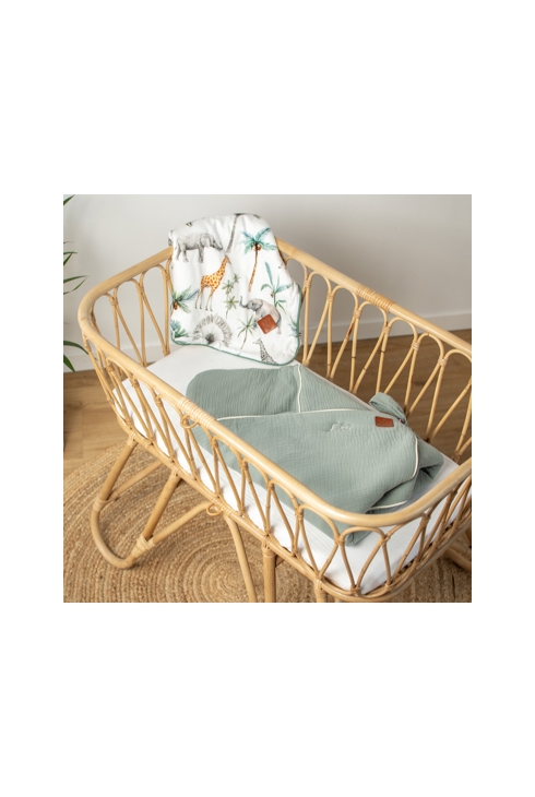 Gigoteuse d'emmaillotage en gaze de coton Jeanne, Sevira Kids