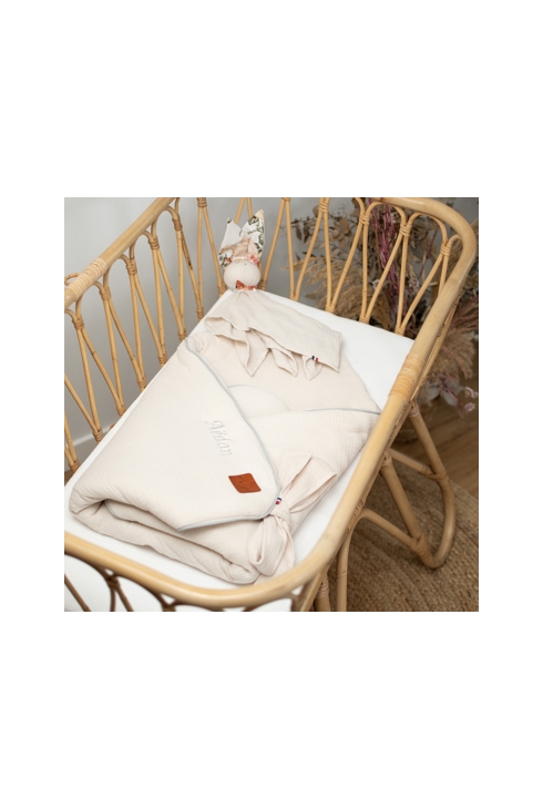 Gigoteuse d'emmaillotage en gaze de coton Jeanne, Sevira Kids
