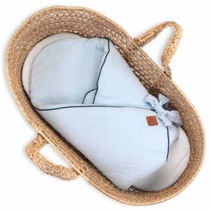 Gigoteuse d'emmaillotage en gaze de coton Jeanne, Sevira Kids 1