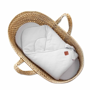 Gigoteuse d'emmaillotage en gaze de coton Jeanne, Sevira Kids 1