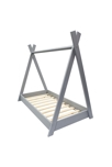 Lit tente + matelas  STANDARD gris, Velinda 2