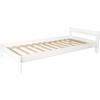 Lit 190x90 cm Scandinave blanc, Velinda