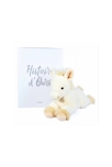 Peluche Cheval allongé palomino (vanille) 35 cm, Histoire d'ours 2