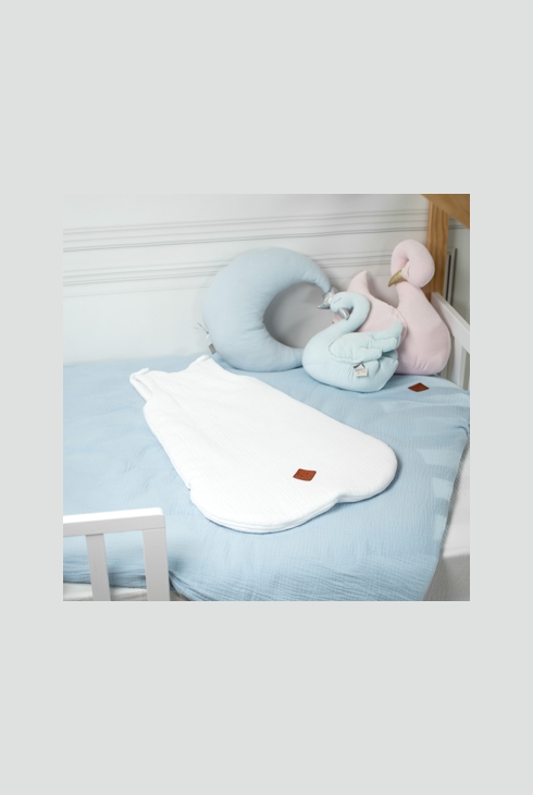 Gigoteuse sans manches en gaze de coton Jeanne 0 - 6 mois, Sevira Kids
