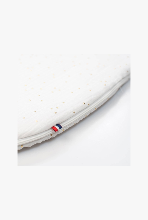 Gigoteuse sans manches en gaze de coton Jeanne 0 - 6 mois, Sevira Kids