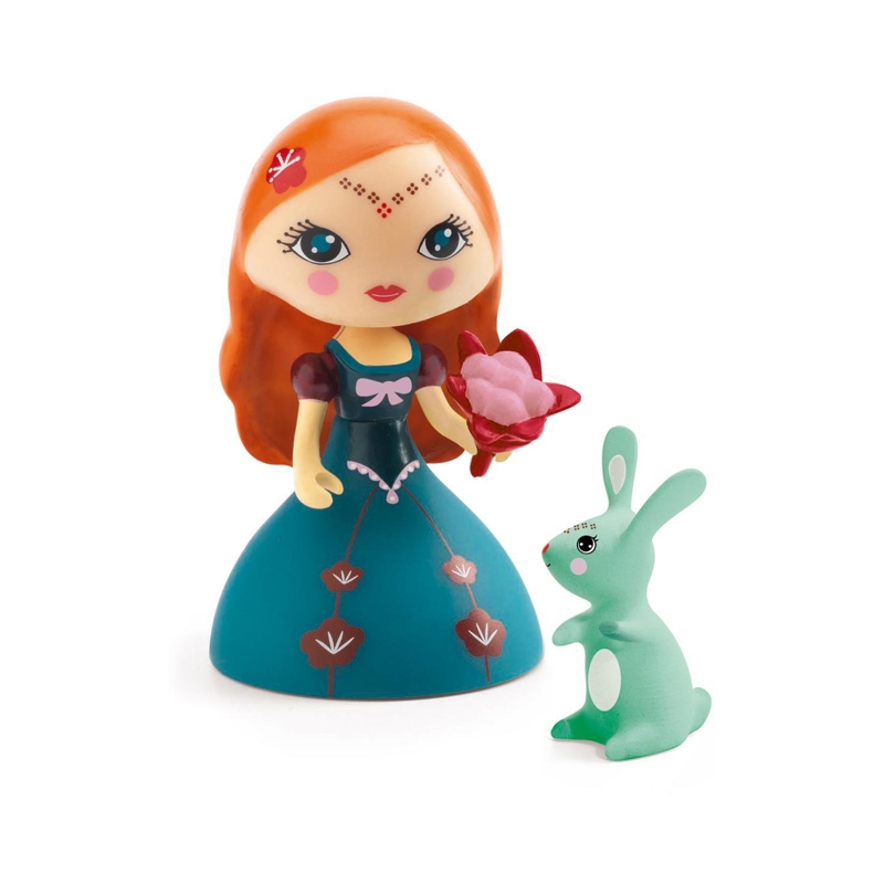 Djeco - Figurine Arty toys princesses fédora & rabbit, Djeco - - Dès 4 ans