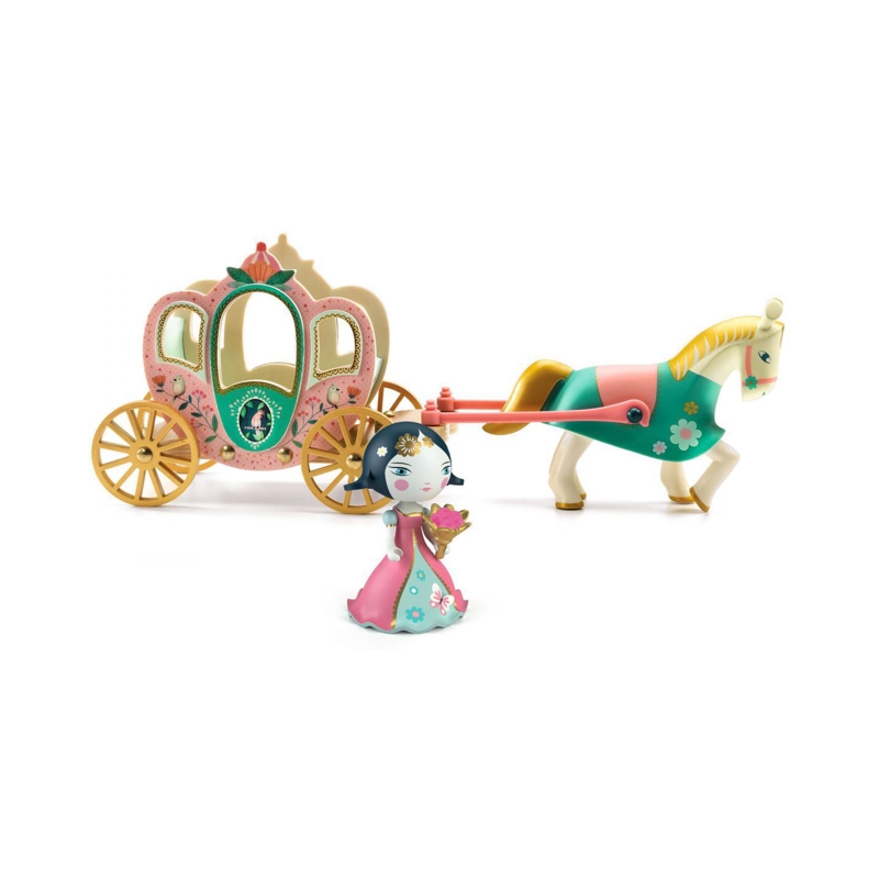 Figurine mila & ze carrosse arty toys princesses, Djeco -