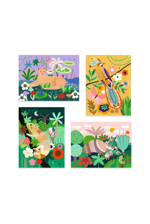 Peinture forêt tropicale, Djeco