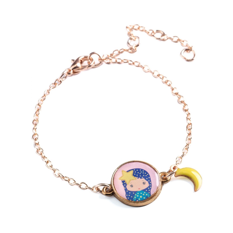 Djeco - Bracelet luz, Tinyly Charms - - Dès 3 ans