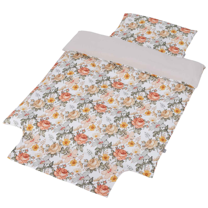 Parure de lit bébé en coton Néo Vintage, Sevira Kids - 80x120 cm