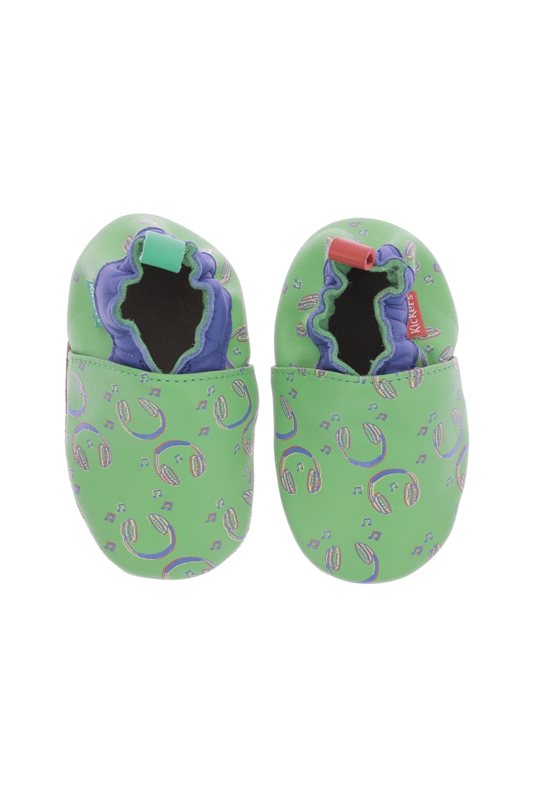 Chaussons cuir Kickers Kickbaby Music 1