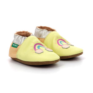 Chaussons cuir Kickers Kickbaby Rainbo 1