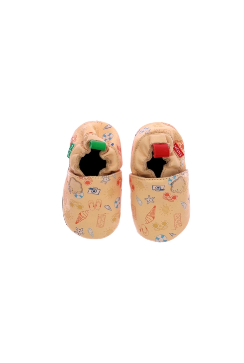 Chaussons cuir Kickers Kickbaby