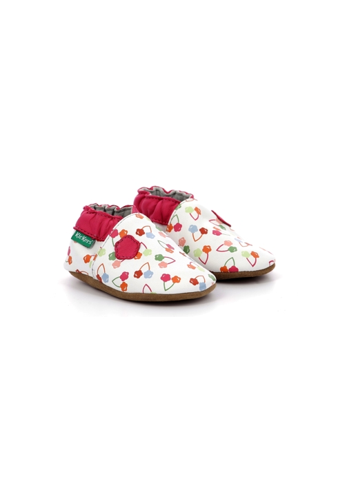 Chaussons cuir Kickers Kickbaby