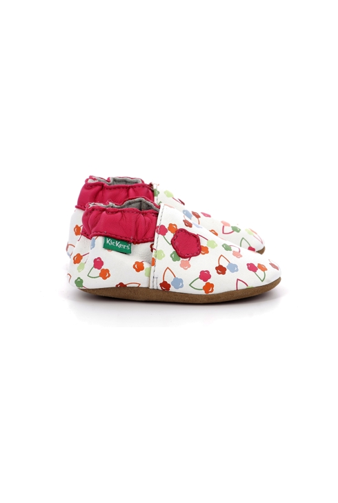 Chaussons cuir Kickers Kickbaby