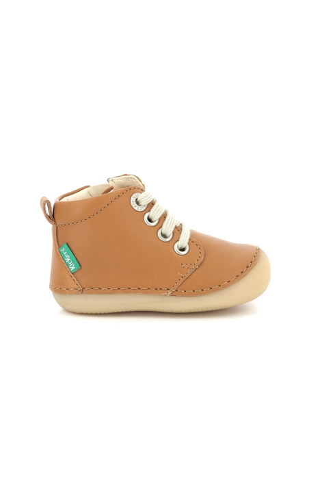 Bottillons cuir Sonizip, Kickers