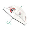 Parapluie cloche enfant transparent panda, Sevira Kids