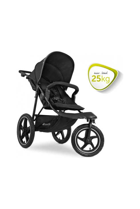 Poussettes noir Jogger Runner 2, Hauck