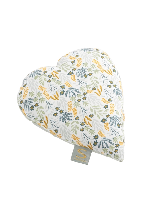 Coussin feuille tilleul Promenons-nous