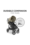 Poussette de courses Rapid 4D Air Olive 2