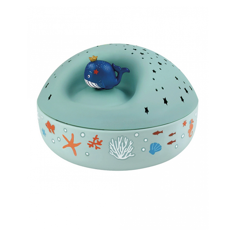 Trousselier - Veilleuse - projecteur d'etoiles musical ocean 12 cm - piles incluses, Trousselier - - Dès la naissance