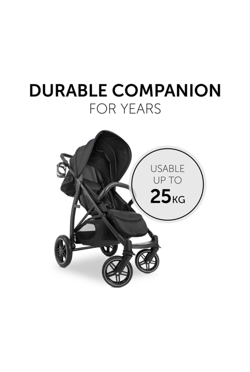 Poussette Shopping Rapid 4D Air Noir