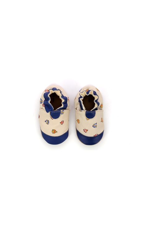 Chaussons cuir Robeez Neonfish