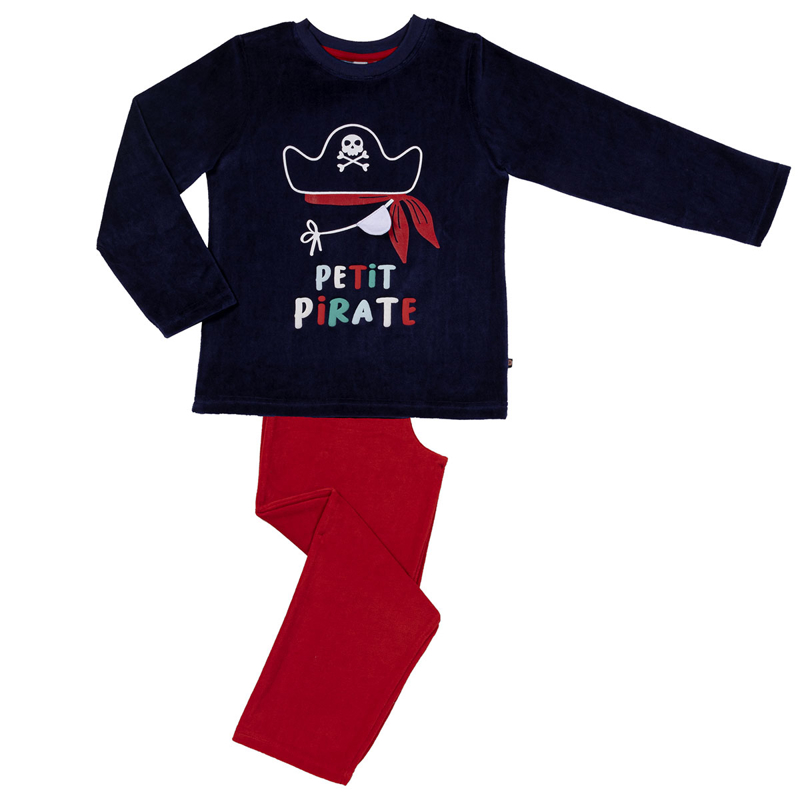 Pyjama pirate marine/rouge - 8A