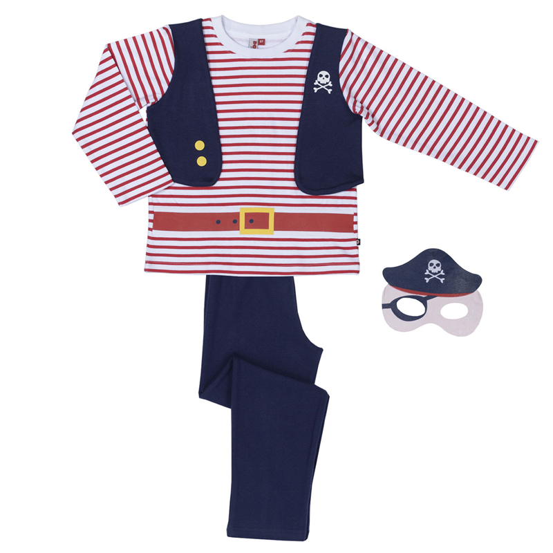 Pyjama pirate imprimé/marine - 6A