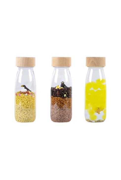 Lot de 3 bouteilles sensorielles  tropical, Petit Boum 1