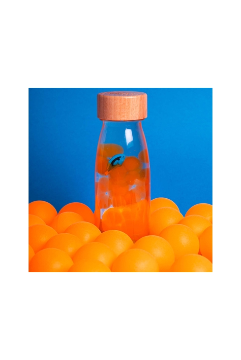 Bouteille sensorielle sound poisson bleu, Petit Boum