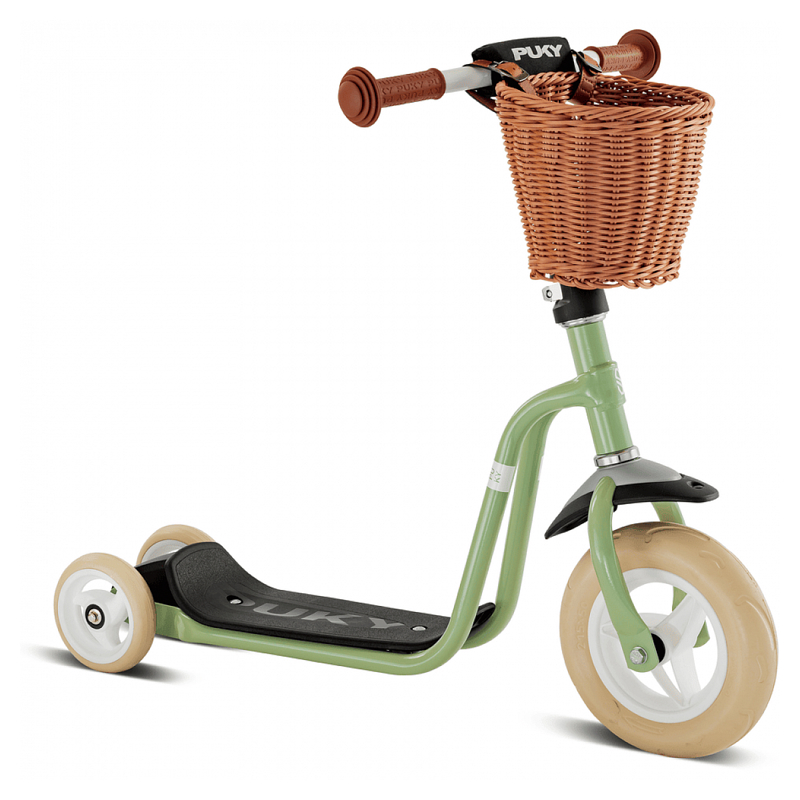 Trottinette enfant 3 roues R1 Classic retro green 5098, Puky -