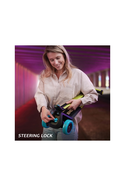 Nexo Trottinette lumières roue bleu, BERG