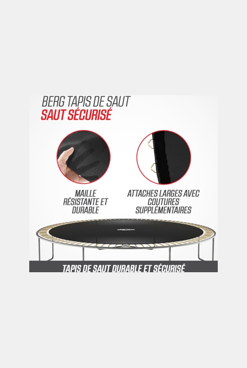 Trampoline ovale 520 cm avec filet de sécurité Favorit Regular, BERG