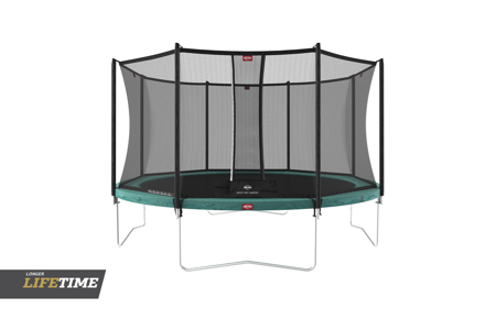 Trampoline rond 430 cm avec filet de sécurité Favorit Regular, BERG 1