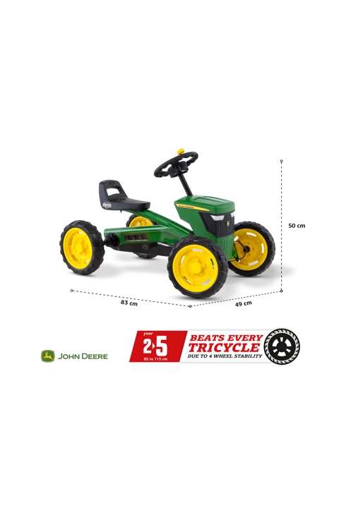 Kart à pédale Buzzy John Deere, BERG