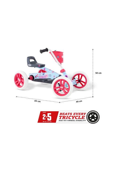 Kart à pédale dès 2 ans Buzzy Bloom, BERG