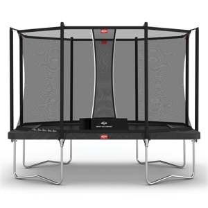 Trampoline rectangulaire 410cm + filet de sécurité Favorit, BERG 1