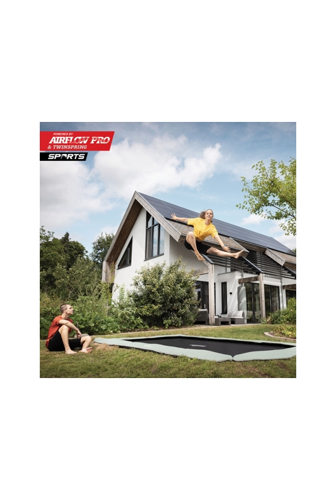 Trampoline écologique enterré Champion ECO 410, BERG