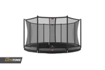 Trampoline rond 430cm avec filet de sécurité Favorit InGround, BERG