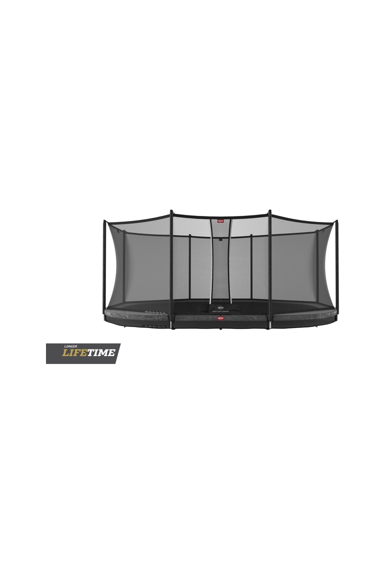 Trampoline ovale 520 cm avec filet de sécurité Favorit InGround, BERG 1