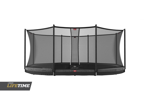 Trampoline ovale 520 cm avec filet de sécurité Favorit InGround, BERG