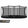 Trampoline ovale 520 cm avec filet de sécurité Favorit InGround, BERG