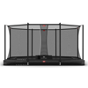 Trampoline rectangulaire semi enterré 410 cm + filet de sécurité Favorit, BERG