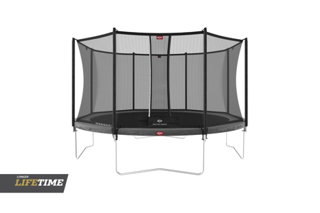 Trampoline rond 380 cm avec filet de sécurité Favorit Regular, BERG 1