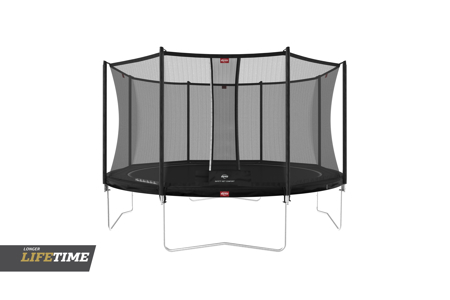 Trampoline rond 380 cm avec filet de sécurité Favorit Regular, BERG 1