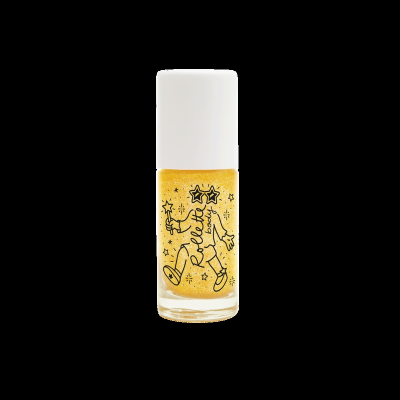 Body Rollette - gel corps pailleté Or jaune, Nailmatic -