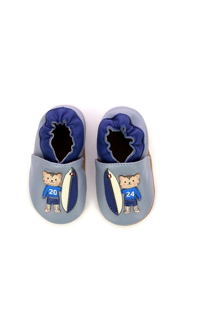 Chaussons cuir Surfing Boy 1