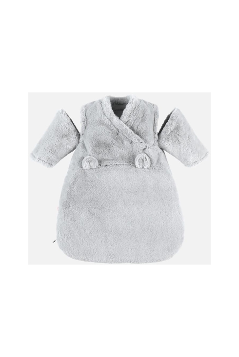 Gigoteuse 50cm poils longs gris, Noukie's